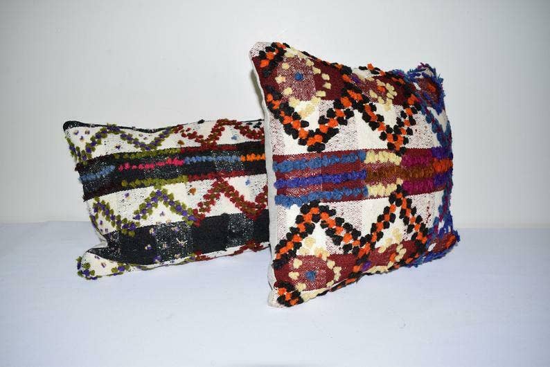 Kilim Kırlent Kılıfı 2'li Set 40 x 40 cm