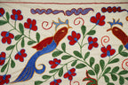 Kuş Desenli Suzani Yolluk 44 x 96 cm