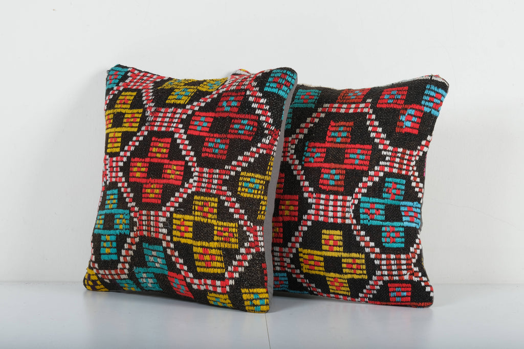 Kilim Kırlent Kılıfı 2'li Set 38 x 40 cm