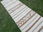 Vintage Herki Kilim Yolluk 84 x 337 cm