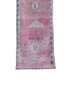 Vintage Herki Halı Yolluk 89 x 325 cm