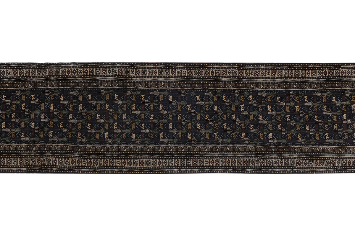 Vintage Kafkas Halı Yolluk 83 x 422 cm