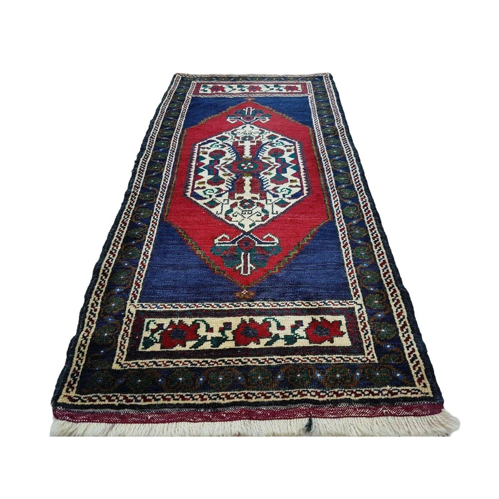 Vintage Yastık Halı 57 x 124 cm