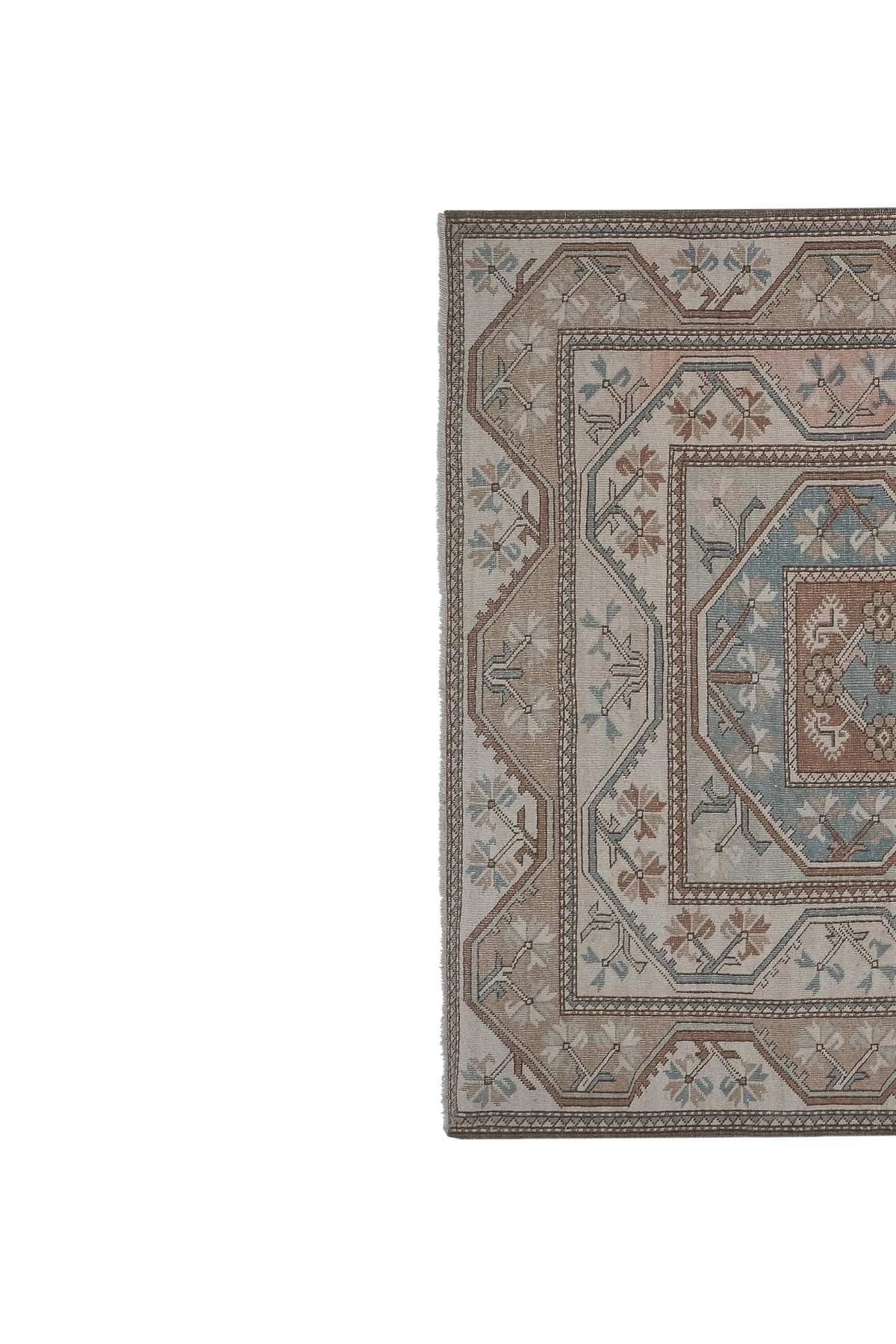 Vintage Uşak Halı 158 x 272 cm