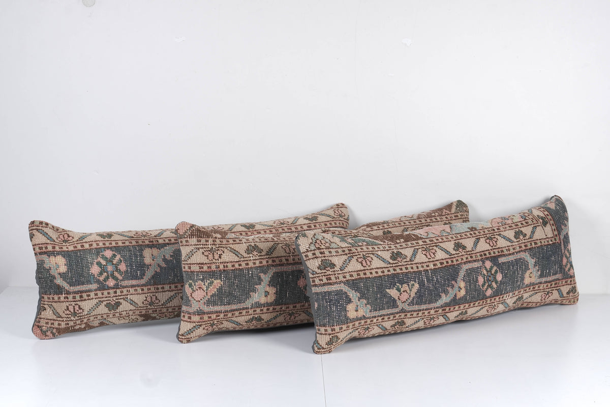 Halı Kırlent Kılıfı 2'li Set 30 x 90 cm