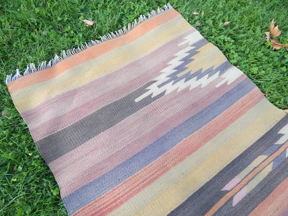 Vintage Kilim Yolluk 79 x 235 cm