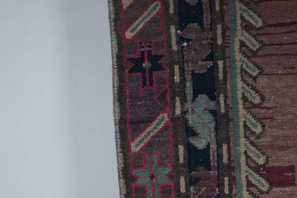 Vintage Kafkas Halı Yolluk 118 x 322 cm