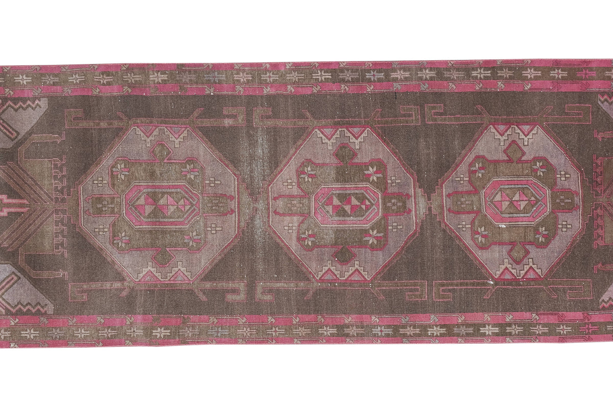 Vintage Kazak Halı 115 x 302 cm