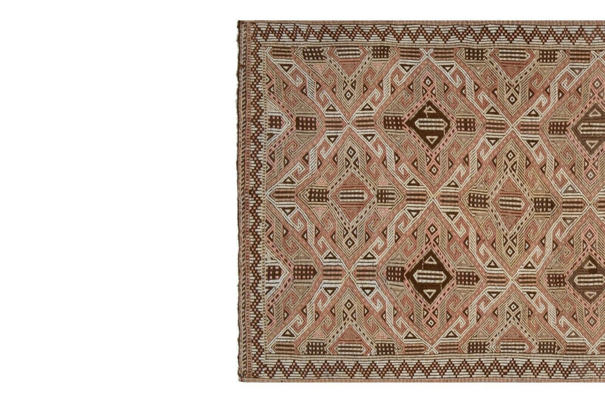 Vintage Türk Cecim Yolluk 140 x 320 cm