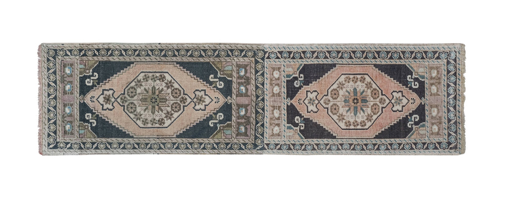 Vintage Türk Halı Yolluk 52 x 197 cm