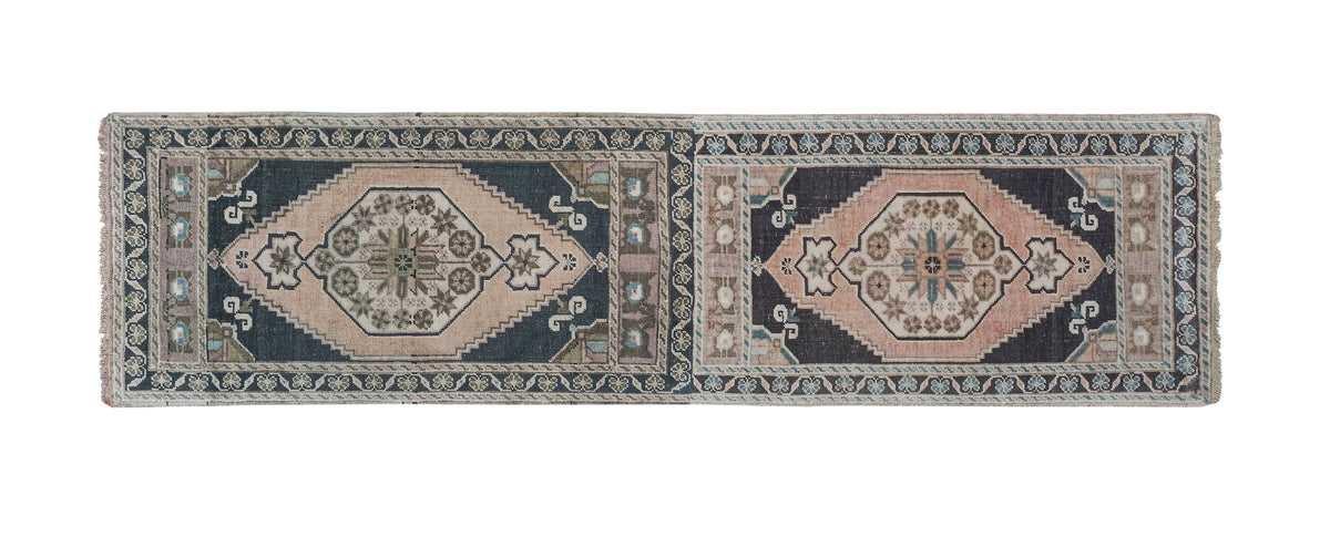 Vintage Türk Halı Yolluk 52 x 197 cm