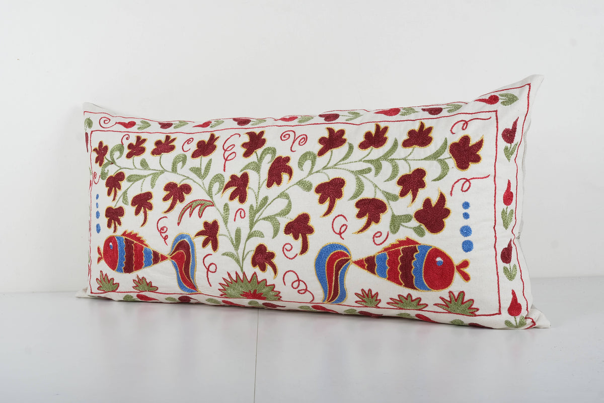 Suzani Kırlent Kılıfı 45 x 90 cm