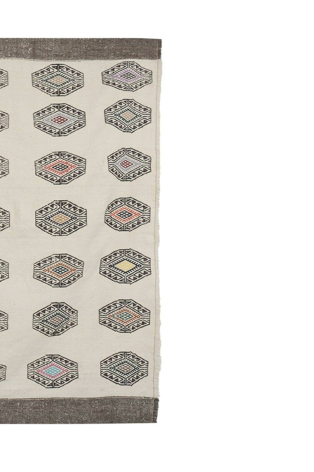 Vintage Konya Kilim 163 x 220 cm