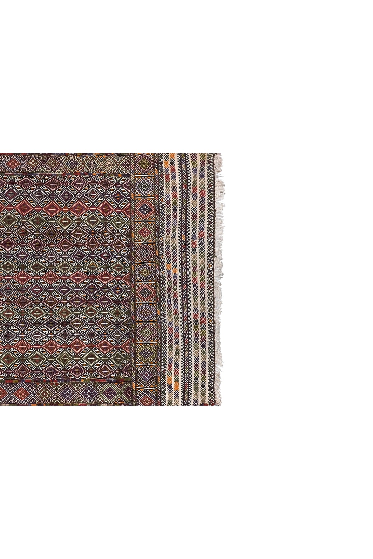 Vintage Anadolu Kilim 141 x 356 cm