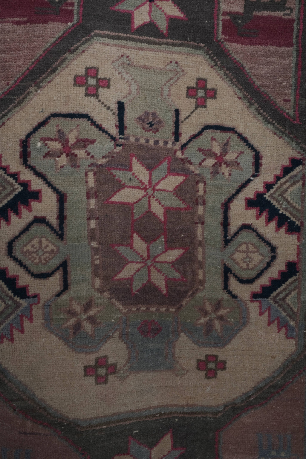 Vintage Kafkas Halı Yolluk 118 x 322 cm
