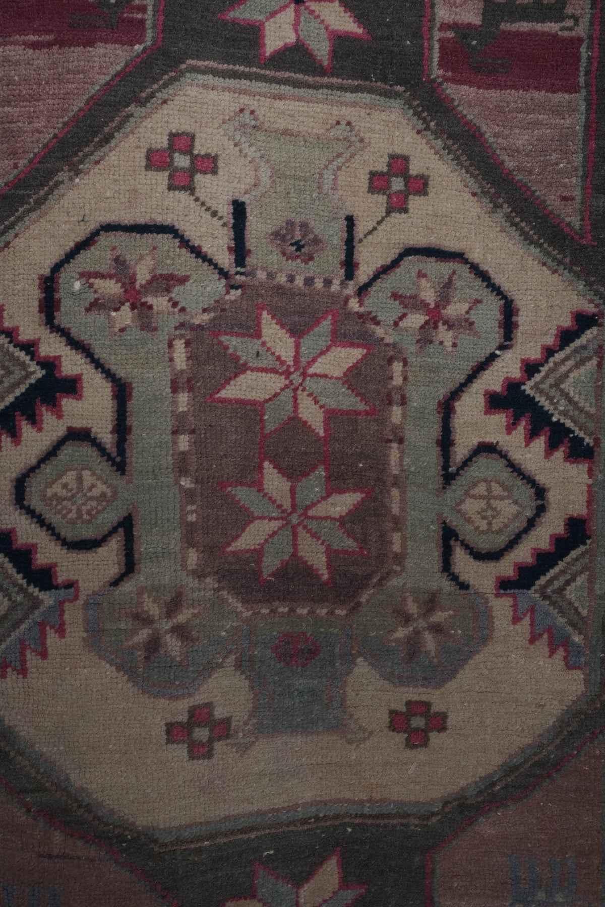 Vintage Kafkas Halı Yolluk 118 x 322 cm