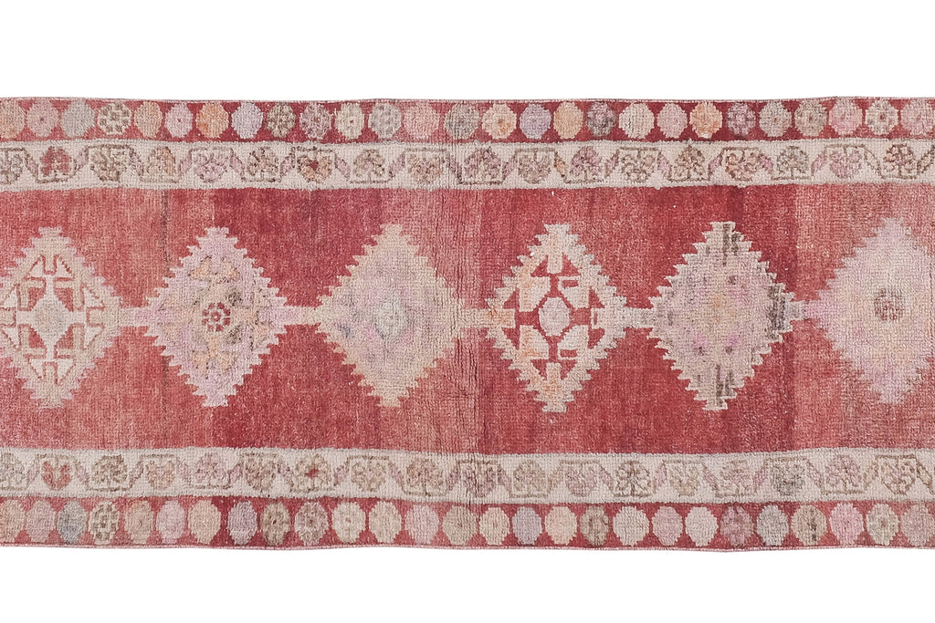 Vintage Herki Halı Yolluk 90 x 375 cm