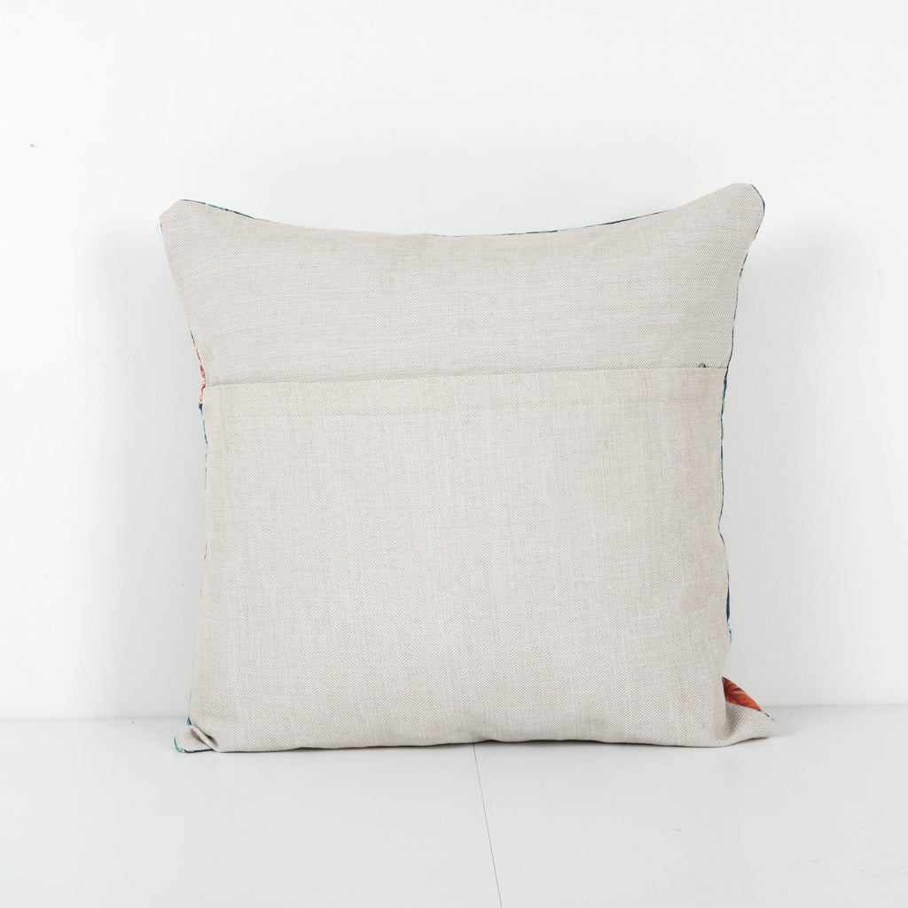 Özbek Baskılı Kırlent Kılıfı 47 x 48 cm