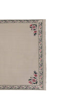 Vintage Aubusson Çiçek Desenli Kilim 160 x 250 cm