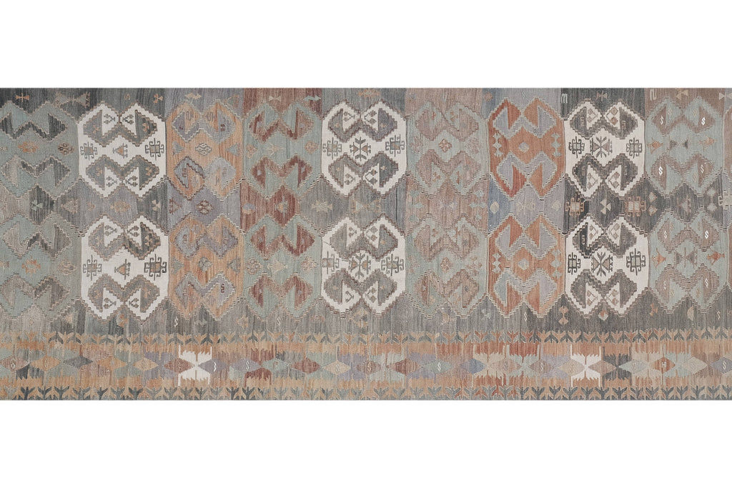 Vintage Kilim Yolluk 123 x 367 cm