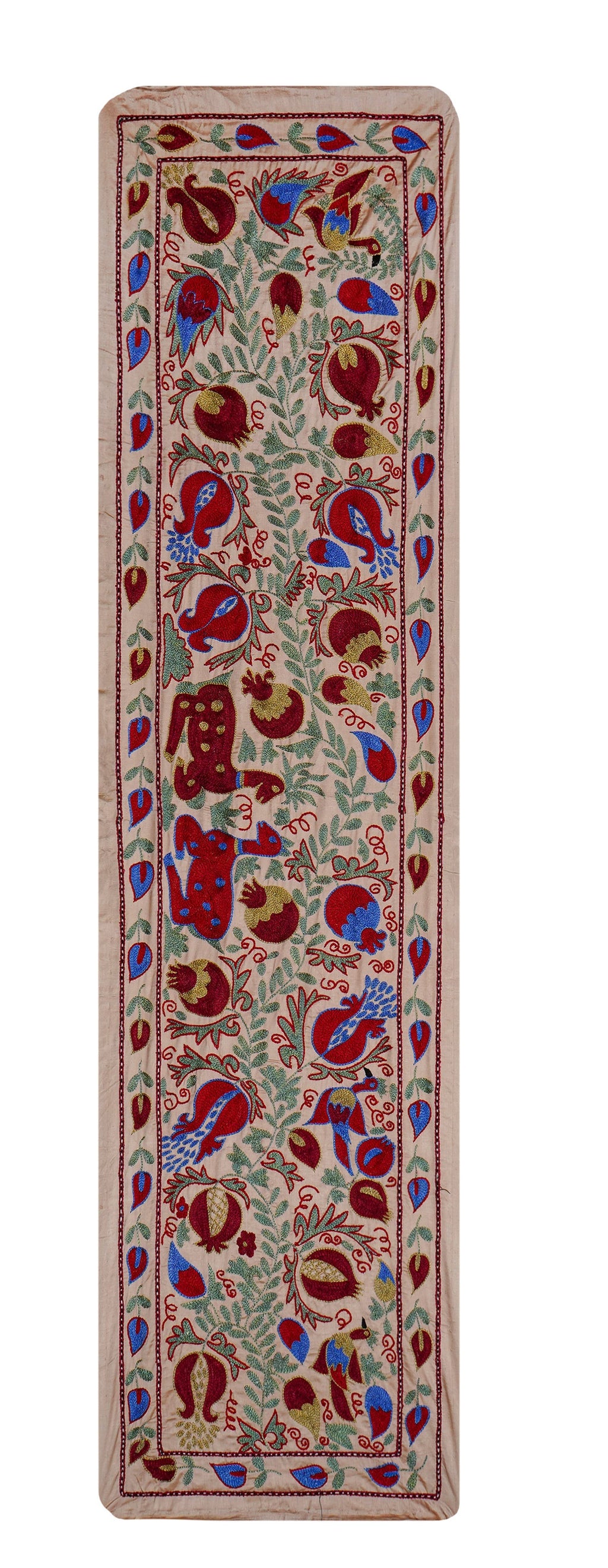 El İşlemesi Suzani Yolluk 53 x 187 cm