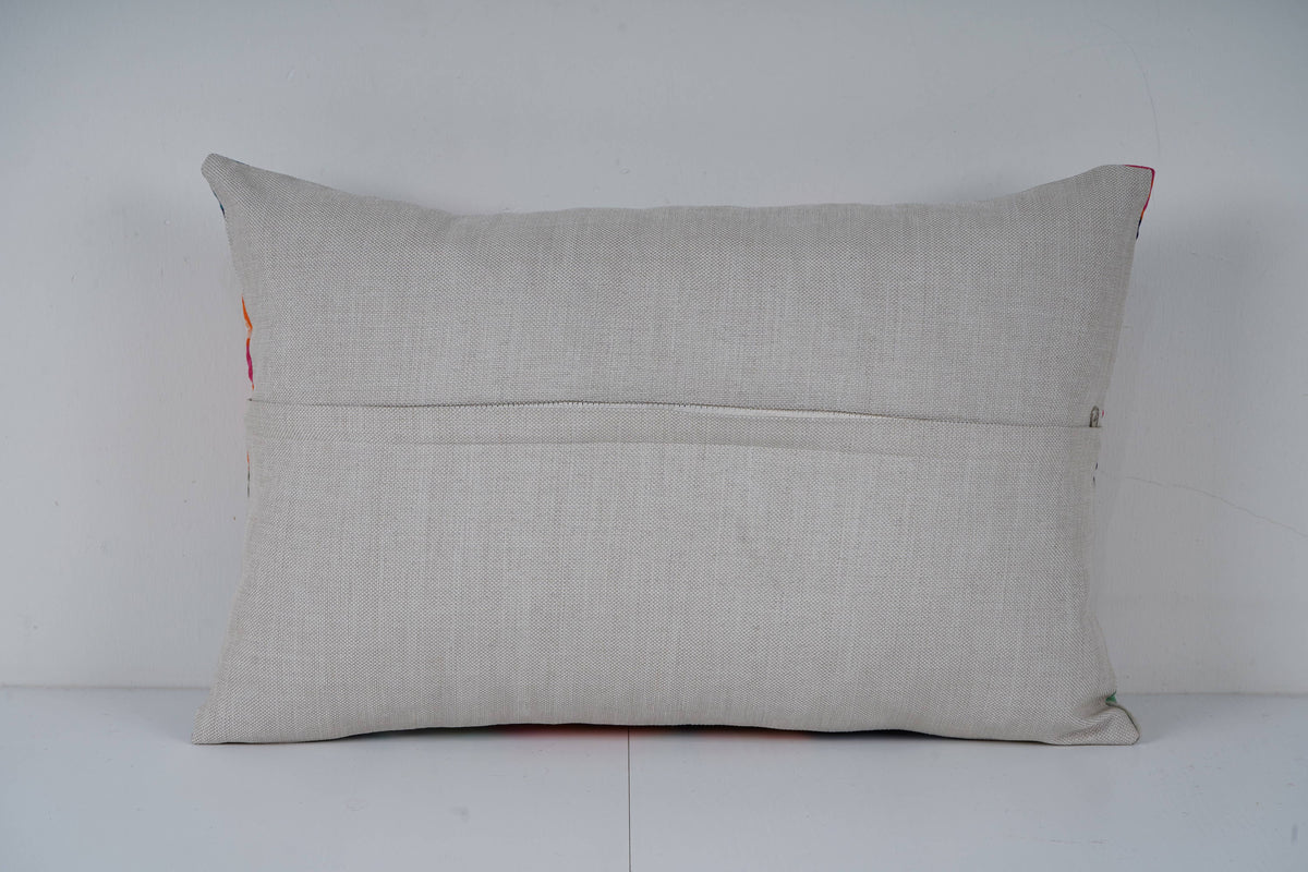 Özbek Baskılı Kırlent Kılıfı 40 x 60 cm