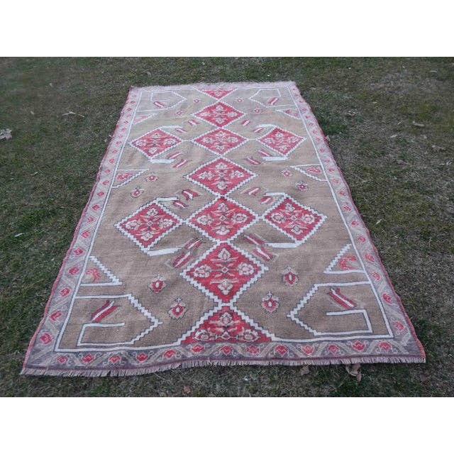 Vintage Uşak Halı 154 x 243 cm