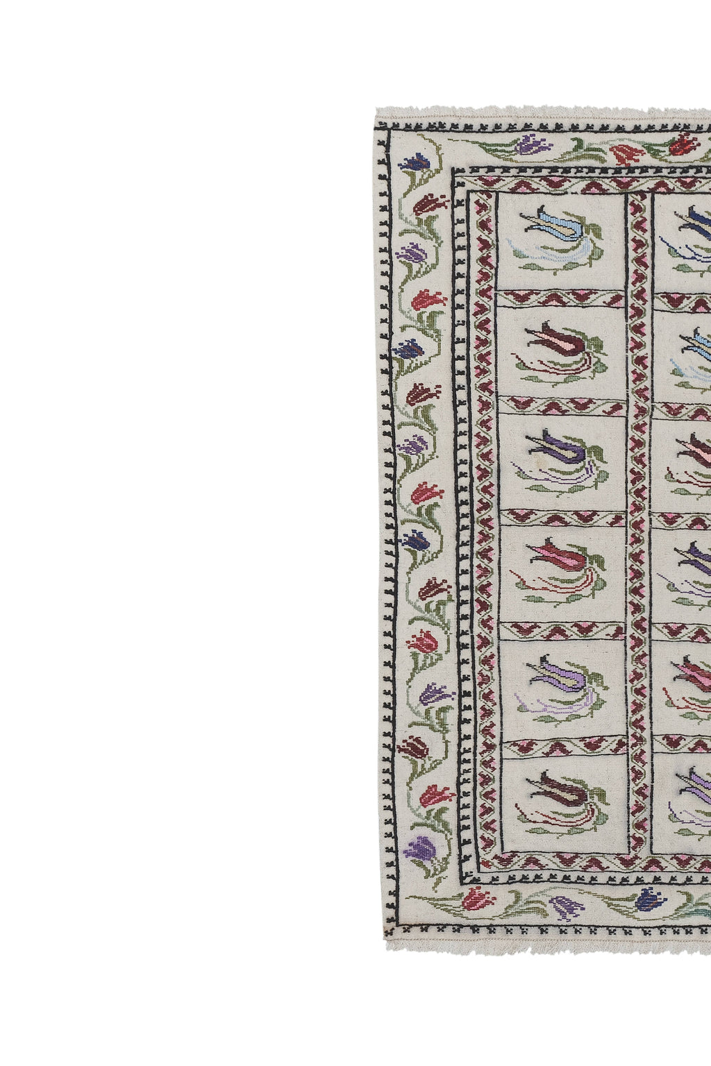 Vintage Kilim 116 x 124 cm