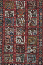 Vintage Türk Sumak Halı 120 x 185 cm