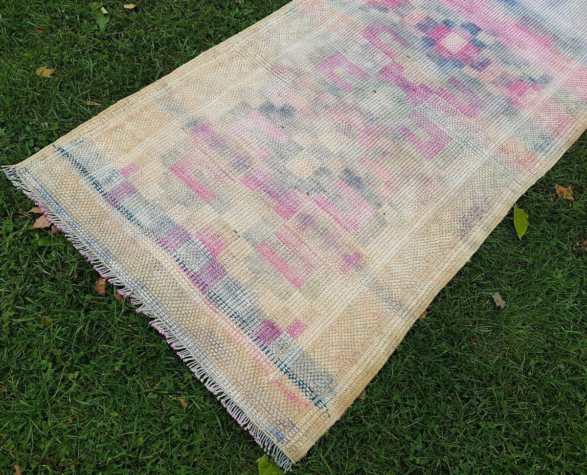 Vintage Uşak Yolluk 92 x 492 cm