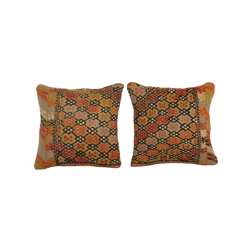 Kilim Kırlent Kılıfı 2'li Set 40 x 40 cm
