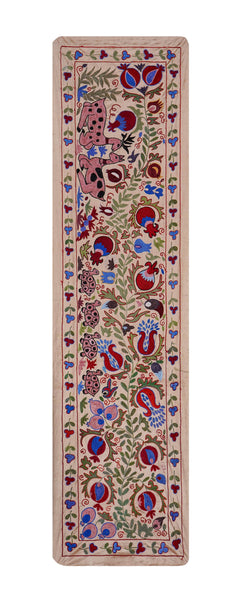 El İşlemesi Suzani Yolluk 51 x 190 cm
