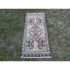 Vintage Türk Halı 49 x 102 cm