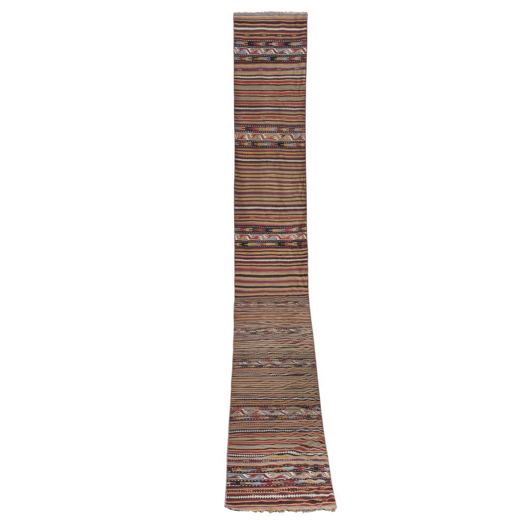 Vintage Kilim Yolluk 75 x 773 cm