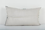 Kaplan Desenli İpek Ikat Kadife Kırlent Kılıfı 46 x 76 cm