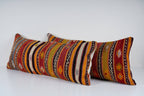 Kilim Kırlent Kılıfı 2'li Set 40 x 100 cm