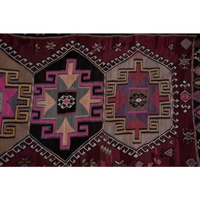 Vintage Kars Kilim 165 x 425 cm