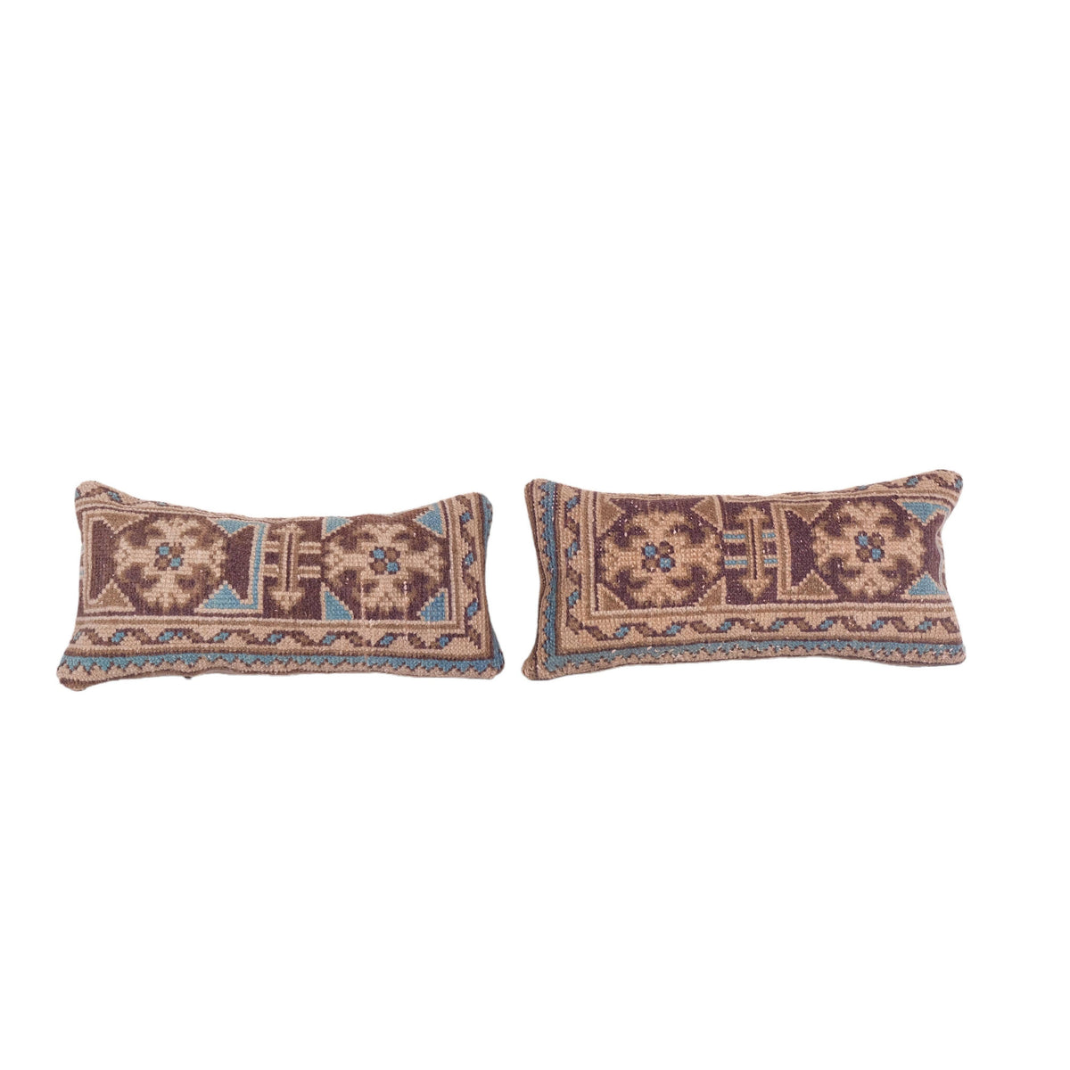 Halı Kırlent Kılıfı 2'li Set 25 x 50 cm
