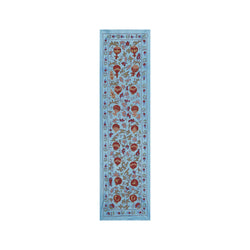 El İşlemesi Suzani Duvar Örtüsü 53 x 190 cm