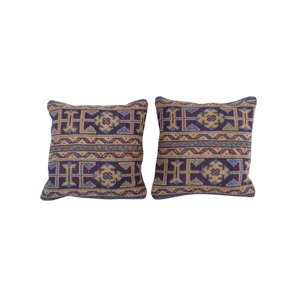 Halı Kırlent Kılıfı 2'li Set 50 x 50 cm