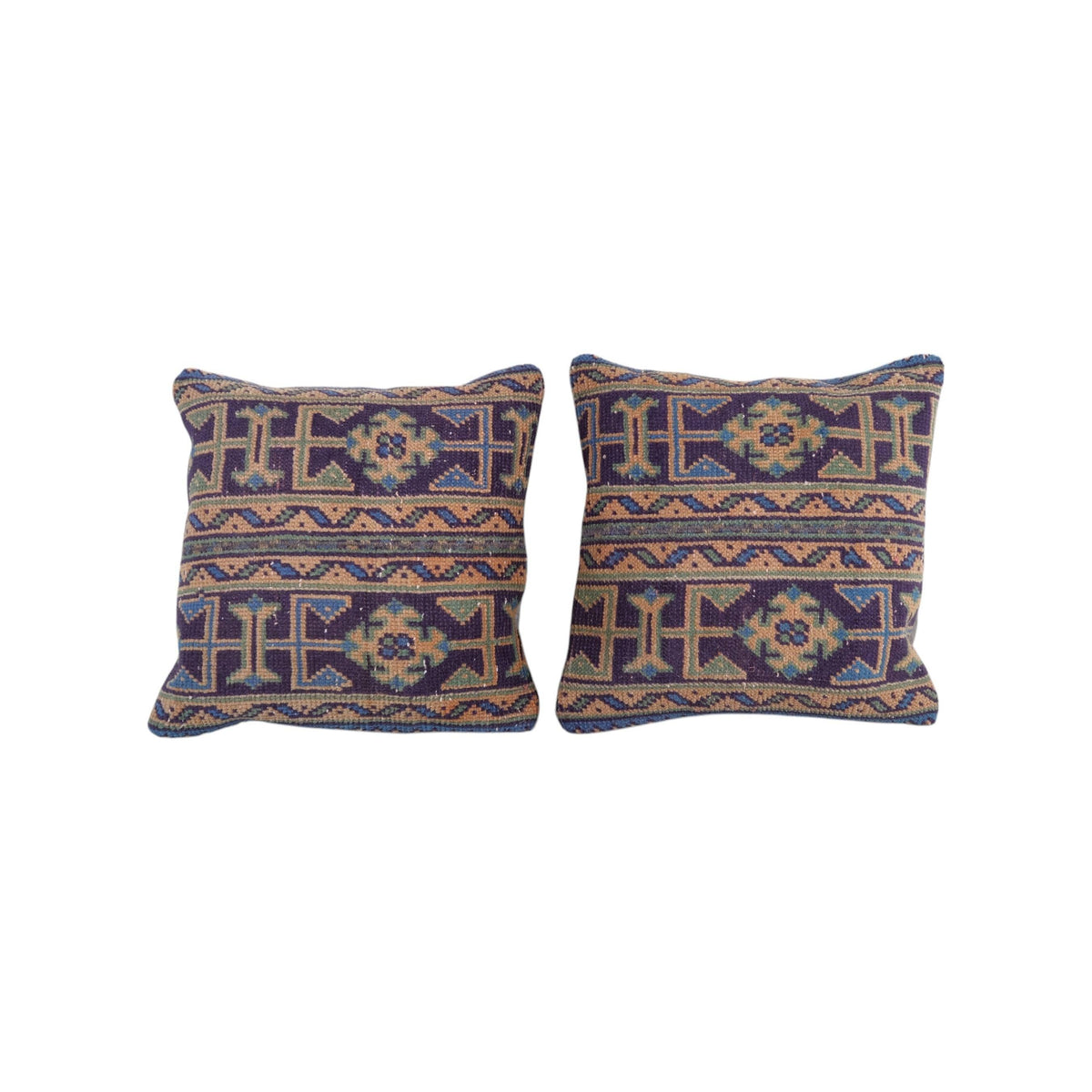 Halı Kırlent Kılıfı 2'li Set 50 x 50 cm