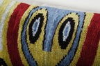 İpek Ikat Kadife Kırlent Kılıfı 35 x 120 cm