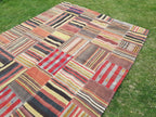 Vintage Patchwork Kilim 215 x 300 cm