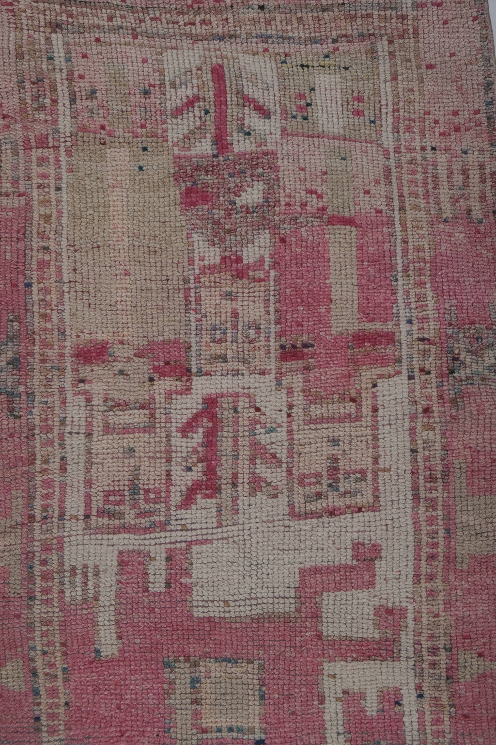Vintage Kürt Halı Yolluk 99 x 330 cm