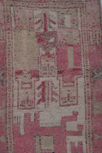 Vintage Kürt Halı Yolluk 99 x 330 cm