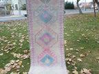 Vintage Herki Halı Yolluk 80 x 400 cm