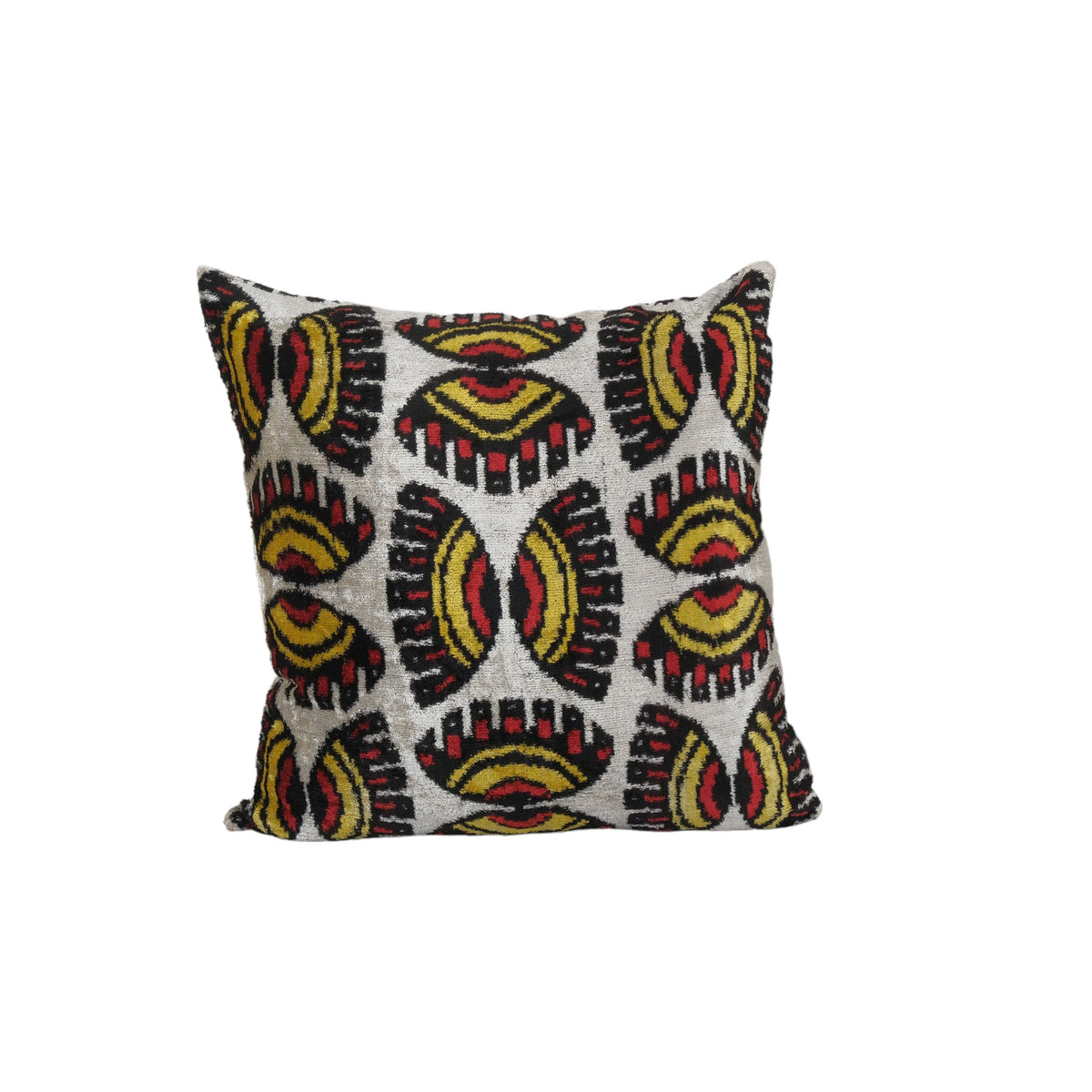 İpek Ikat Kadife Kırlent Kılıfı 54 x 57 cm