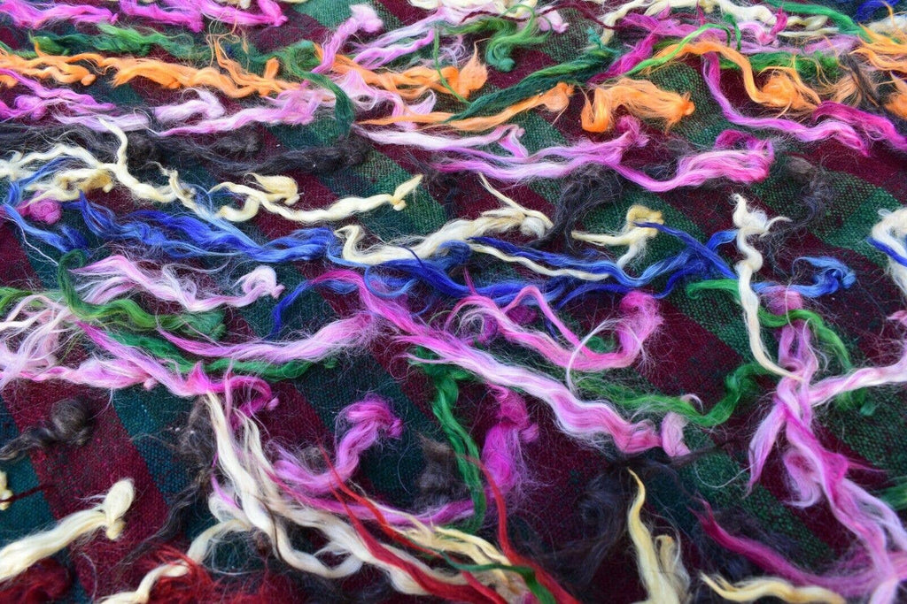 Vintage Türk Tulu Halı 140 x 164 cm