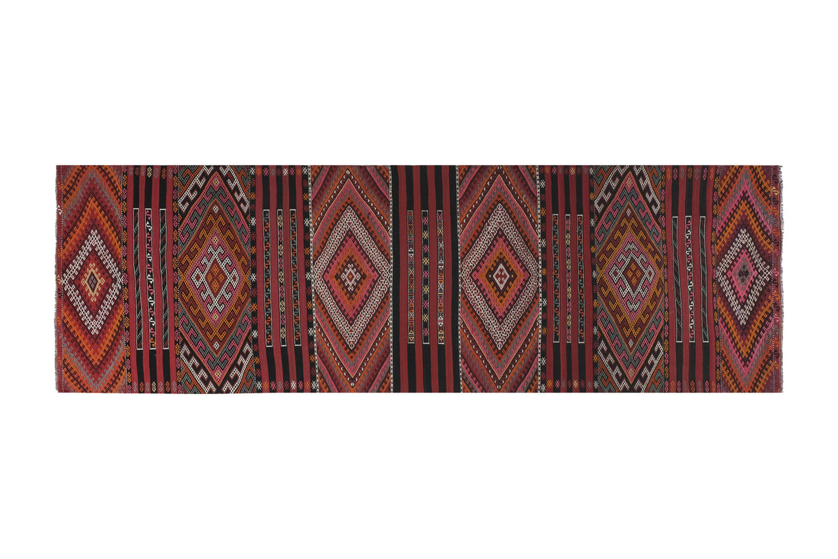 Vintage Kilim Yolluk 143 x 445 cm