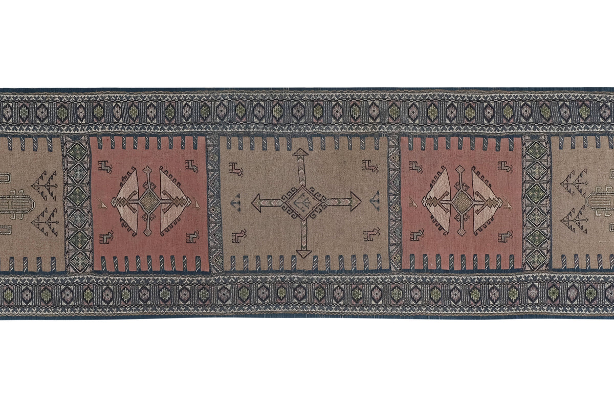Vintage Türk Yolluk 95 x 405 cm